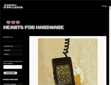 Tablet Screenshot of heartsforhardware.com